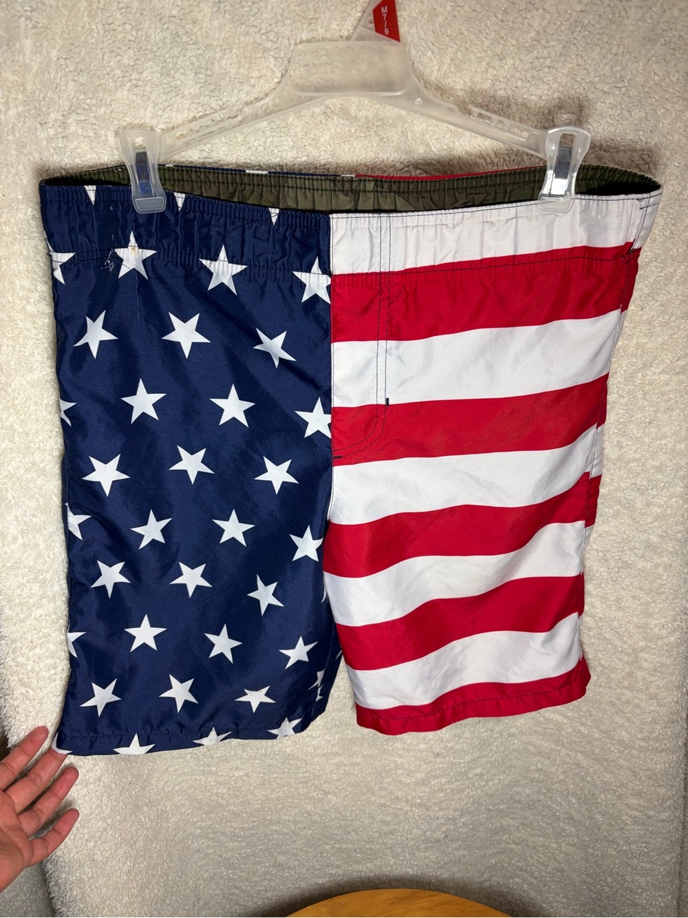OP Kids Swim Trunks - Red, White & Blue Stars & Stripes